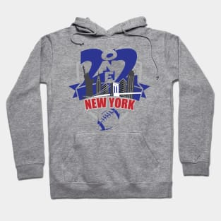 212 New York City Football Blue/Red Hoodie